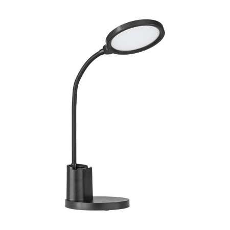 Veioze - Veioza EGLO Brolini 900528 LED 2,1W 2700-6500K 300lm  H 550mm x Ø150mm plastic negru  IP20