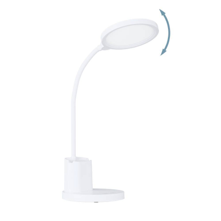 Veioza EGLO Brolini 900529 LED 2,1W 2700-6500K 300lm  H 550mm x Ø150mm plastic alb  IP20 [2]