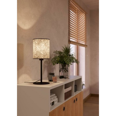 Veioza Eglo Butterburn, negru, 1XE27, H. 47,5 cm, 43938 [1]