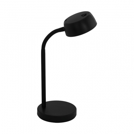 EGLO INTERIOR - Veioza EGLO CABALES 99335, LED 4.5W 500lm 3000K Ø140mm, Plastic, Negru