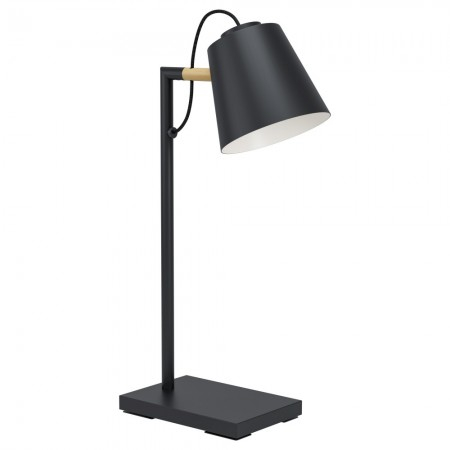 BLACK FRIDAY - Veioza Eglo Lacey, negru mat, 1XE14, H.48 cm, 43613