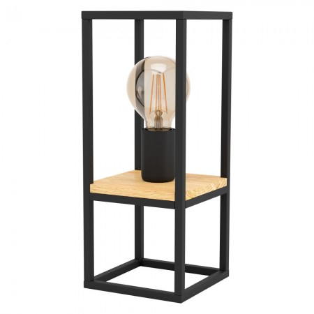 BF VEIOZE - Veioza Eglo Libertad, negru mat, 1XE27, H.35 cm, 99797