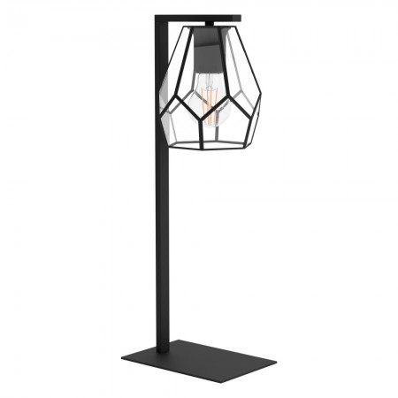 BLACK FRIDAY 2024 - Veioza Eglo Mardyke, negru, sticla, 1XE27, H.50 cm, 43646