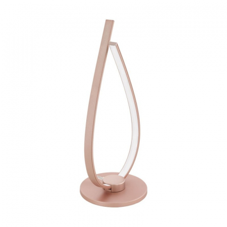 EGLO INTERIOR - Veioza EGLO PALOZZA, LED, 1X14W, 1600lm, 3000K, Aluminiu, Auriu Rose - 97364