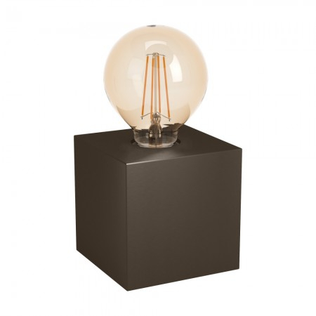 BLACK FRIDAY 2024 - Veioza Eglo Prestwick, maro inchis, 1xE27, 10x10 cm, 43549