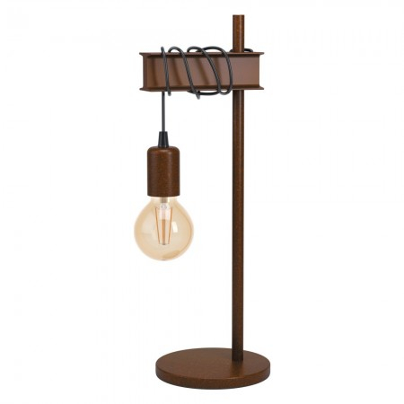 BF VEIOZE - Veioza Eglo Townshend 4, industrial, maro antic, 1XE27, H.50 cm, 43525