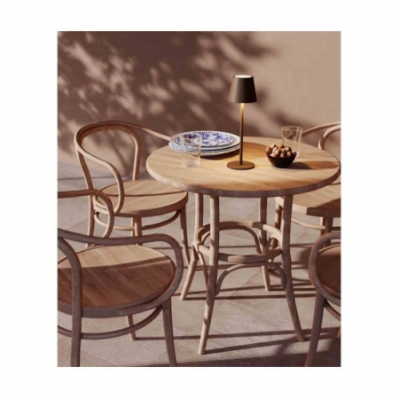 Veioza exterior Moby, corten, baterie, LED, 3.5W, 215 lumeni, 3000K-6500K, IP54, H.35 cm, 90574 [1]