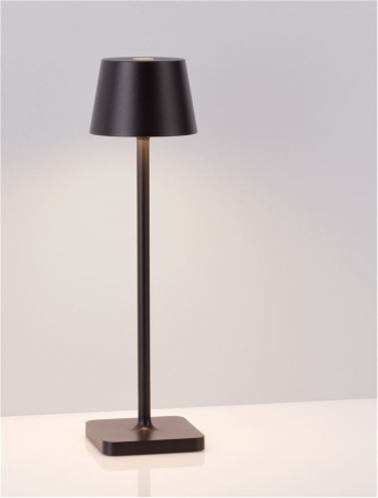Veioza exterior Nova Luce DECK 9030561 LED 1.50W 3000K 121lm Sandy Black Die-Casting Aluminium & Polycarbonate Frost   IP54 [5]