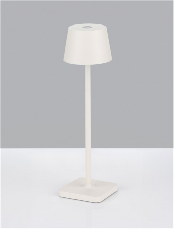 Veioza exterior Nova Luce DECK 9030562 LED 1.50W 3000K 121lm Sandy White Die-Casting Aluminium & Polycarbonate Frost   IP54 [3]
