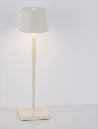 Veioza exterior Nova Luce DECK 9030562 LED 1.50W 3000K 121lm Sandy White Die-Casting Aluminium & Polycarbonate Frost   IP54 [6]