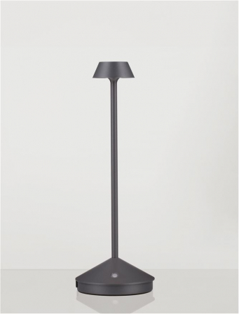 Veioza exterior Nova Luce LUMO 9030620 LED 2W 3000K 120lm Sandy Dark Grey Die-Casting Aluminium & Polycarbonate Frost  IP54 [6]