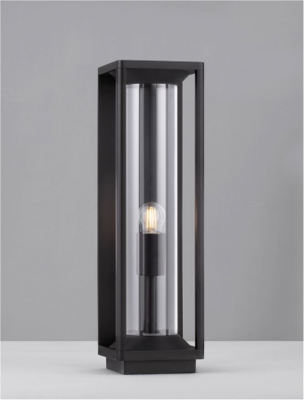 Veioza exterior Nova Luce PACIFIC 9030603 E27 1x12W    Sandy Black Die-Casting Aluminium & Clear Polycarbonate   IP65 [3]