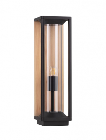 Veioze - Veioza exterior Nova Luce PACIFIC 9030604 E27 1x12W    Sandy Black Die-Casting Aluminium & Clear Polycarbonate   IP65