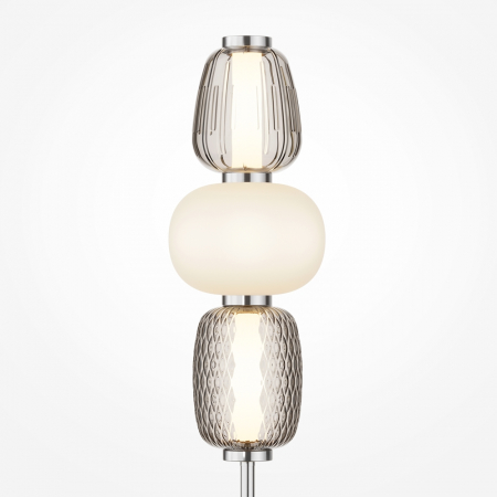 Veioza Maytoni Pattern MOD267TL-L28CH3K LED 28W 3000K 3800lm Metal/Glass Chrome IP20 [2]