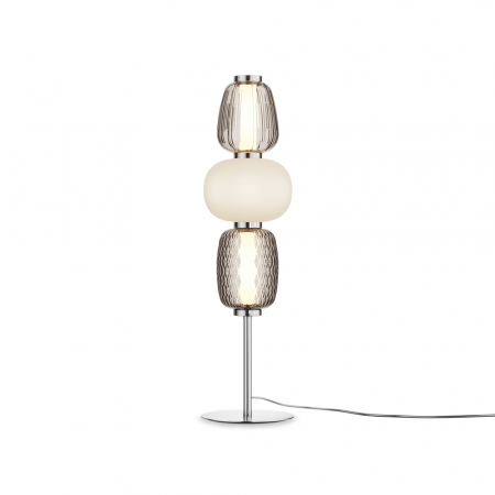 Veioza Maytoni Pattern MOD267TL-L28CH3K LED 28W 3000K 3800lm Metal/Glass Chrome IP20 [3]