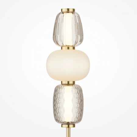 Veioza Maytoni Pattern MOD267TL-L28G3K LED 28W 3000K 3800lm Metal/Glass Gold IP20 [2]