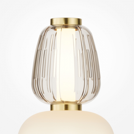 Veioza Maytoni Pattern MOD267TL-L28G3K LED 28W 3000K 3800lm Metal/Glass Gold IP20 [1]