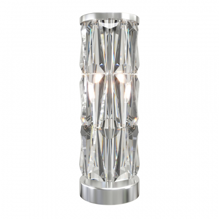 Veioza Maytoni Puntes MOD043TL-02CH E14 2x60W -  Metal Glass Chrome IP20 [3]