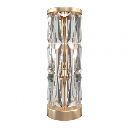 Veioza Maytoni Puntes MOD043TL-02G E14 2x60W -  Metal Glass Gold IP20 [2]