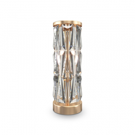 Veioza Maytoni Puntes MOD043TL-02G E14 2x60W -  Metal Glass Gold IP20 [3]