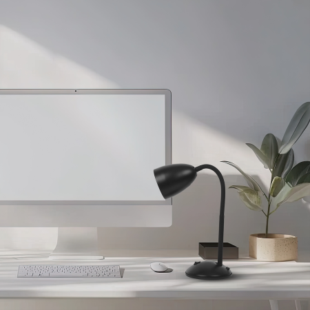 Veioza Milagro Logic E27 1xE27 max 60W   230V Black Metal & Plastic IP20 [2]