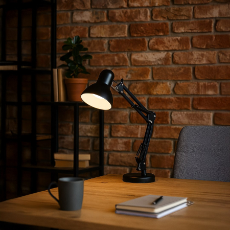 Veioza Milagro Nexa E27 1xE27 max 60W   230V Black Metal IP20 [5]