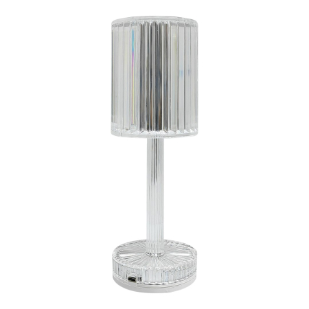 ILUMINAT - Veioza Milagro Simple LED 1W 100lm 3000K/6000K 3.7V Transparent ABS IP20