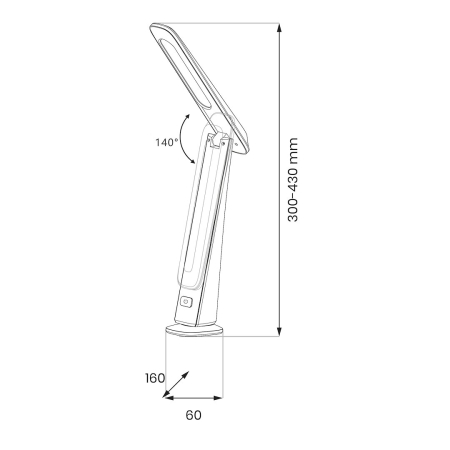 Veioza Milagro Top LED 4W 180lm 3000K/5000K 230V Black  Plastic IP20 [6]