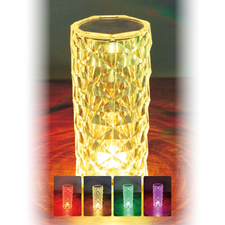 Veioza Milagro Torre LED 1W 55lm RGBW 5V Transparent Plastic IP20 [1]