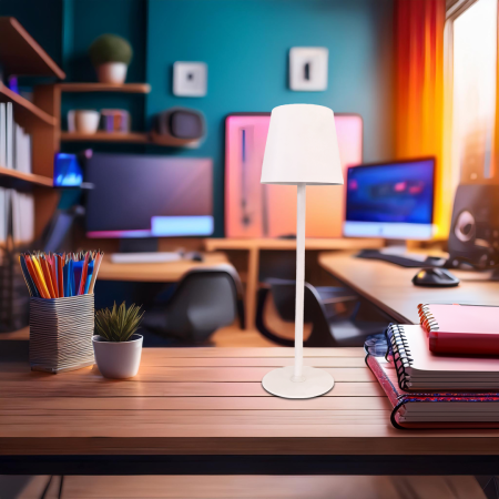 Veioza Milagro Toscana LED 2W 220lm 3000K/6000K 5V White Metal & Plastic IP44 [1]