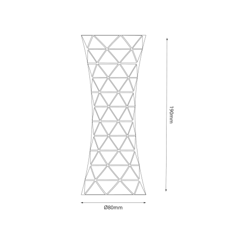 Veioza Milagro Tower LED 1W 55lm RGBW 5V Transparent Plastic IP20 [3]
