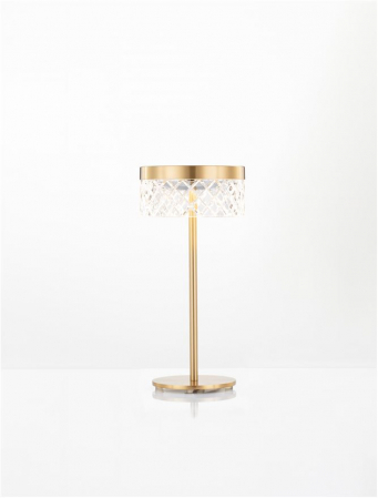 Veioza Nova Luce BION 9186947 LED 6W 3000K 383lm Brass Gold & Acrylic  IP20 [3]