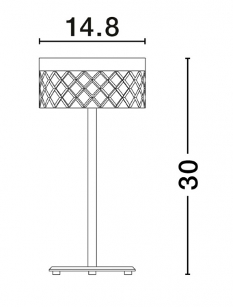 Veioza Nova Luce BION 9186947 LED 6W 3000K 383lm Brass Gold & Acrylic  IP20 [8]