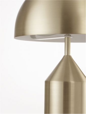 Veioza Nova Luce BOLT E27 1x12W   Brass Gold Metal IP20 [1]