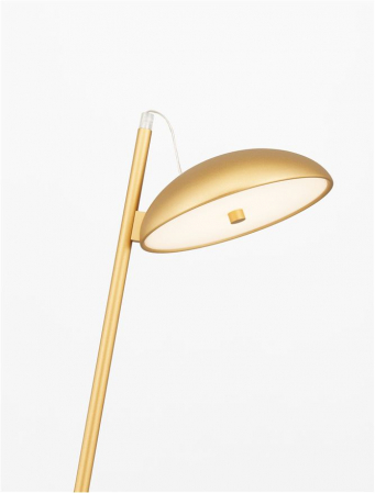 Veioza Nova Luce FLUTE 9006101 LED 18W 3000K 1105lm Sandy Gold Aluminium  Dimmable IP20 [7]