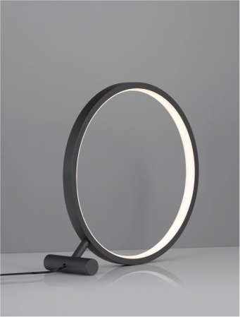 Veioza Nova Luce HOLA 9006097 LED 12W 3000K 780lm Sandy Black Aluminium Dimmable With remote control IP20 [7]