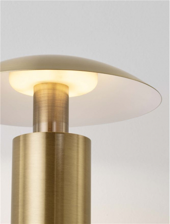 Veioza Nova Luce KARPOS 9011322 Antique Brass Gold Metal LED 5W 264lm 3000K IP20 [5]