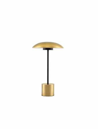 ILUMINAT - Veioza Nova Luce LASH LED 5W 250lm 3000K Gold & Black Metal IP20