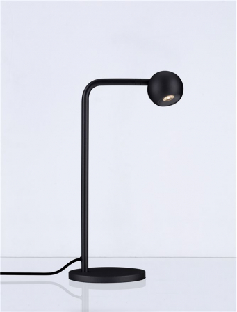 Veioza Nova Luce SFERA 9540253 Sandy Black Aluminium & Steel LED 6W 514lm 3000K IP20 [3]