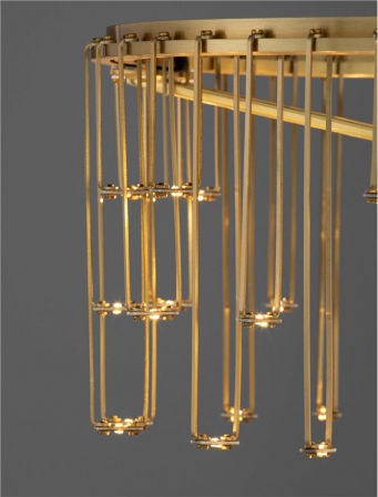 Veioza Nova Luce STELLAR 9186980 LED 16W 3000K 1092lm Touch Dimmable Gold Copper Metal IP20 [4]