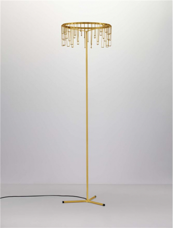 Lampadar Nova Luce STELLAR 9186982 LED 17W 3000K 1258lm Touch Dimmable Gold Copper Metal IP20 [2]