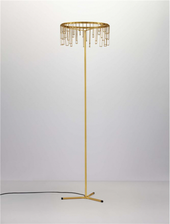 Lampadar Nova Luce STELLAR 9186982 LED 17W 3000K 1258lm Touch Dimmable Gold Copper Metal IP20 [3]