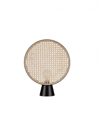 ILUMINAT - Veioza Nova Luce TIERRA 9586627 & Sandy Black Metal Base E27 1x12W IP20