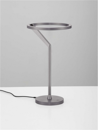 Veioza Nova Luce TILIA 9088141 Touch Dimmable Foggy Nickel Aluminium LED 16W 612lm 3000K IP20 [2]