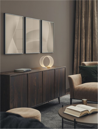 Veioza Nova Luce VALENTIN 9030637 LED 14W 3000K 786lm Brass Gold Aluminium & Acrylic  Dimmable IP20