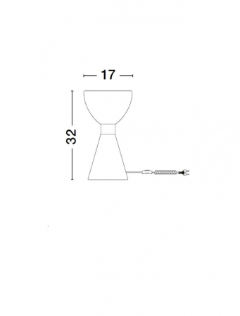 Veioza Nova Luce VOI 9236312 Brass Gold Metal & Smoky Glass LED 8W 227lm 3000K IP20 [5]