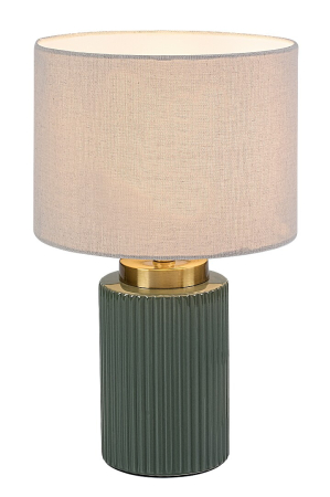 ILUMINAT - Veioza Rabalux Glovy E14 1x MAX 40W ceramică textil verde IP20