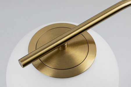 Veioza Rabalux Kiara E27 1x MAX 35W  metal sticlă auriu IP20 [3]