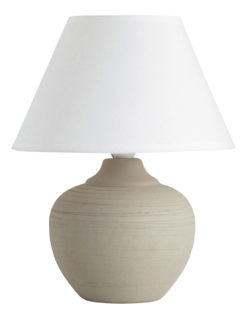 ILUMINAT - Veioza Rabalux Molly E14 1x MAX 40W ceramică textil bej IP20