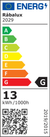 Veioza Rabalux Nilfgard LED 13W 890lm 2800-5000K aluminiu plastic argintiu alb IP20 [8]